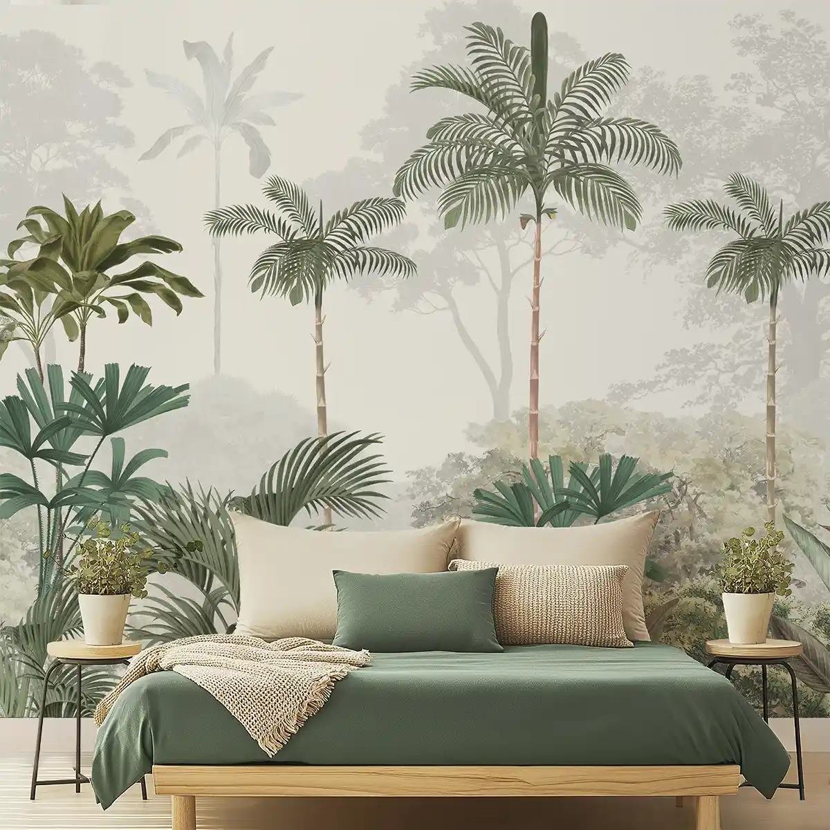 Palm bedroom wallpaper shop greater noida